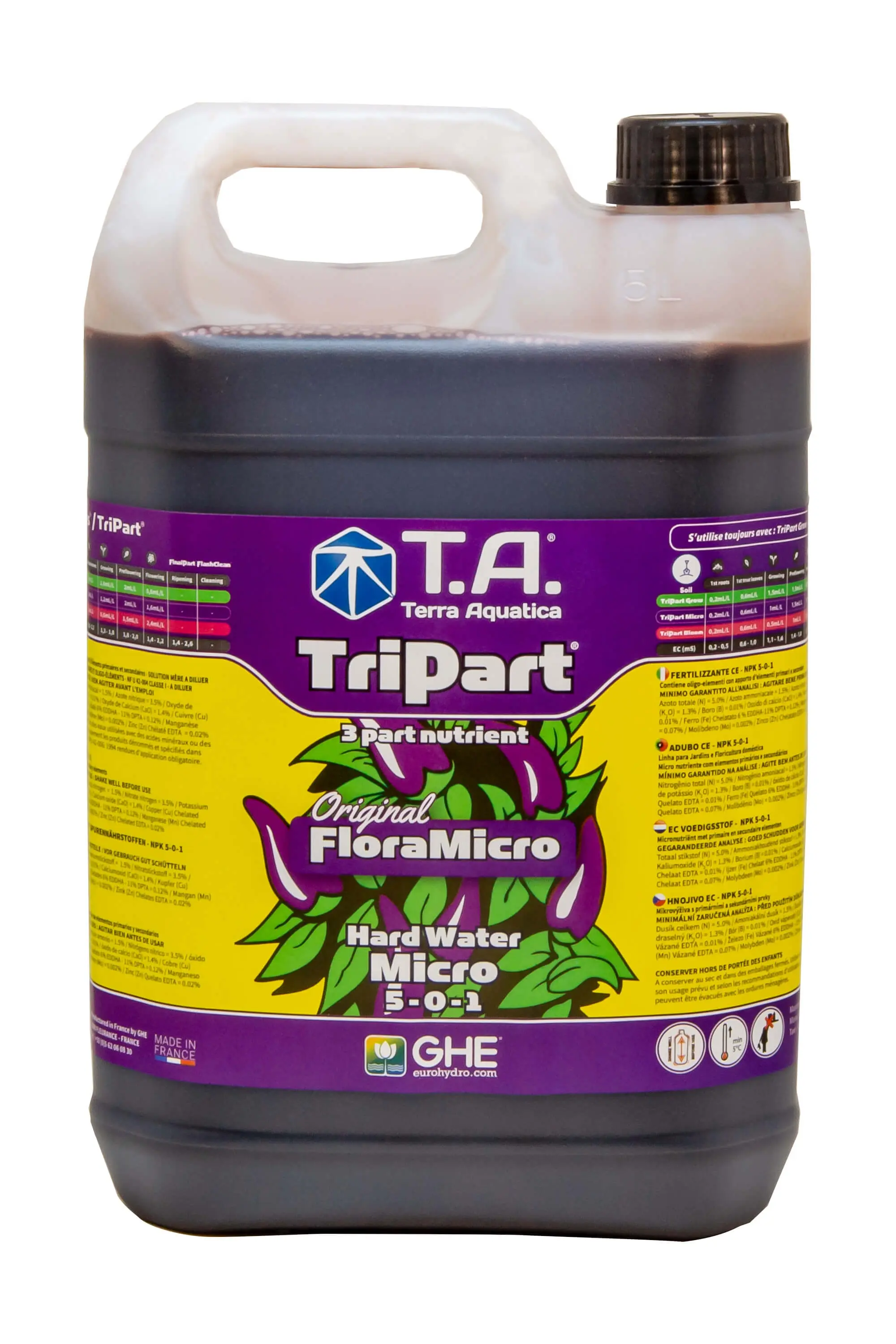 T.A TriPart Micro HardWater 5L 