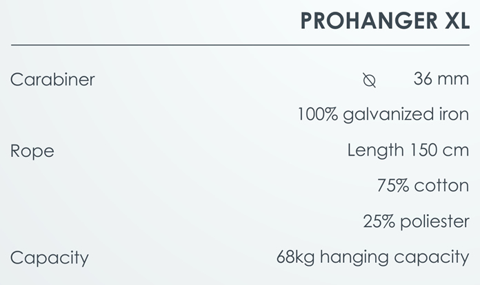 GHP Prohanger XL Aufhänger-Set