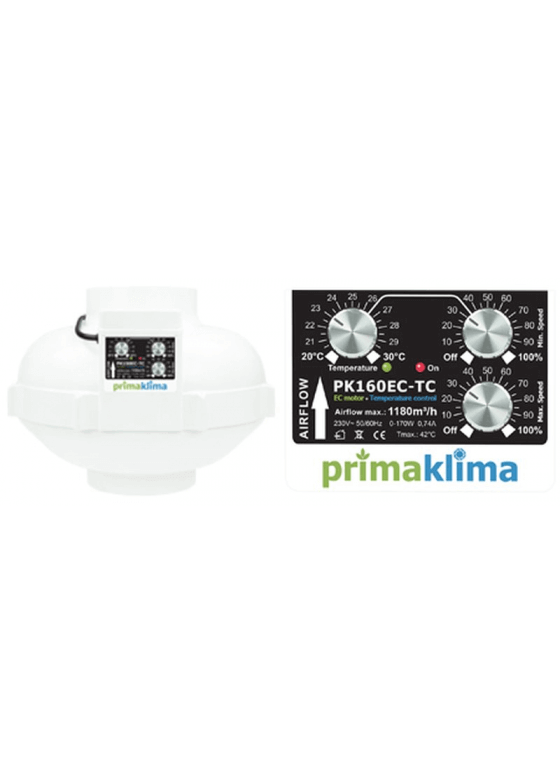 Prima Klima EC Blue Ventilator Temp Controlled 1450m³/h 250mm im Detail