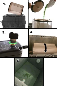 Heisenberg Pollenmaschine mit Netzteil Details 3