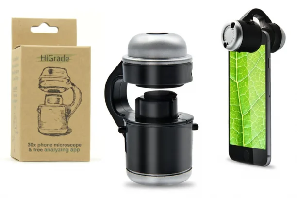 HiGrade App - Scope LED Mikroskop 30-fach