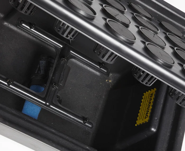 Nutriculture X-Stream Hydrogewächshaus für 80 Pflanzen Details 2