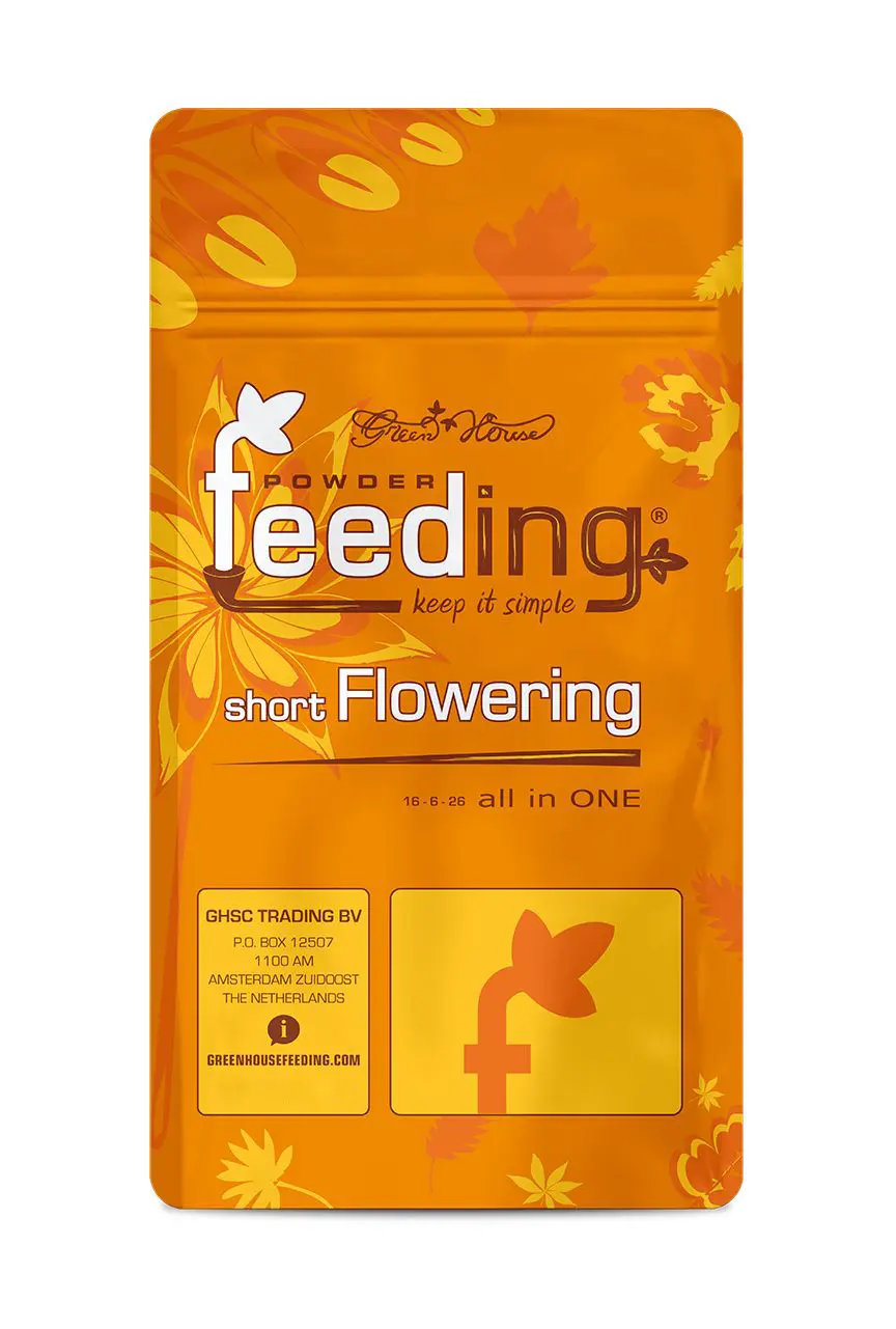 Green House Feeding short flowering