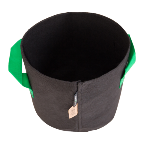 10L Hortosol Pflanzsack schwarz 22x27cm von oben