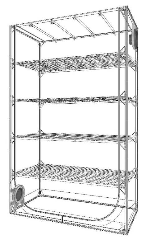 Secret Jardin Dark Propagator DP120 Clonebox Details 2