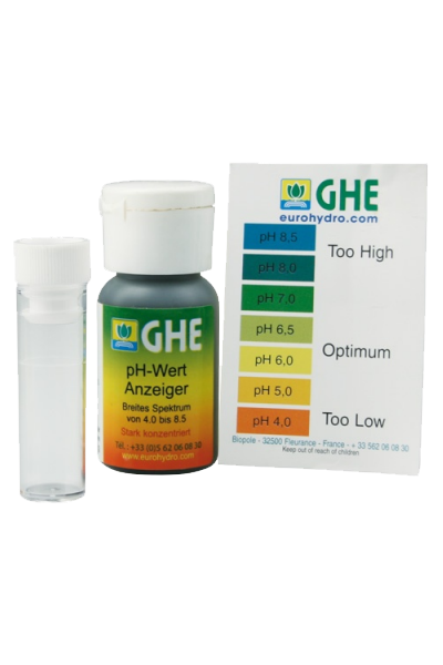 GHE pH Test Kit für 500 Tests