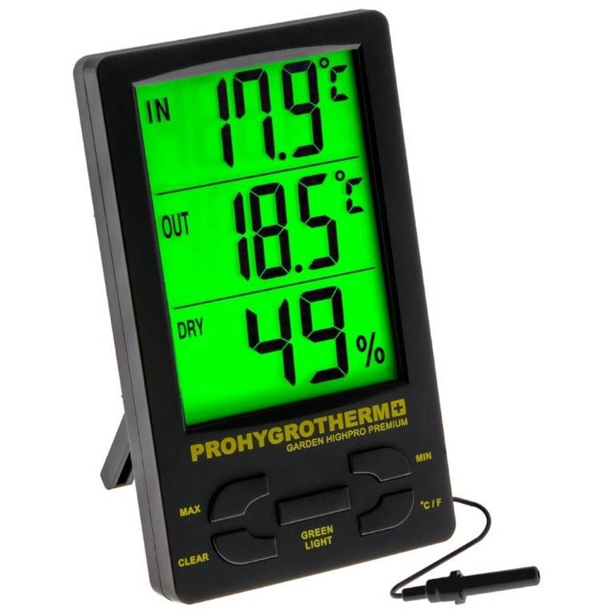GHP Hygrothermo Pro, inkl. Ext. Messfühler wasserdicht