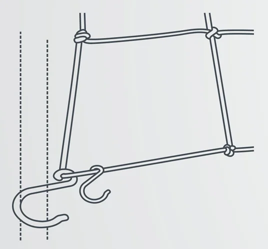 GHP Pronet 150 modulable Pflanzennetz 150x150cm Details 2