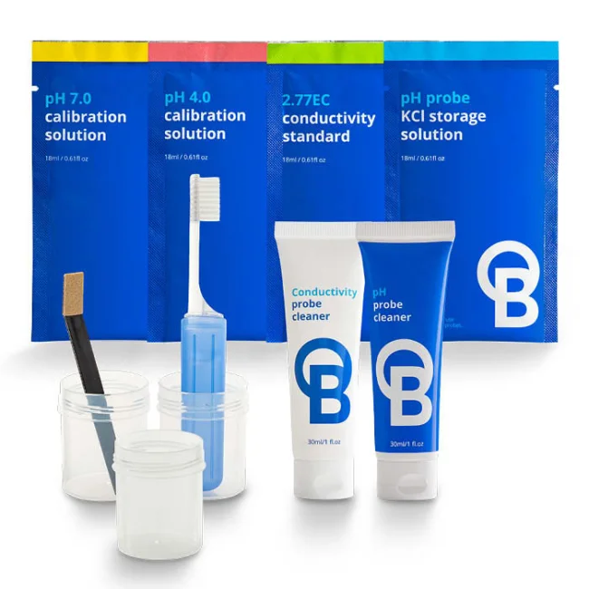 bluelab EC und pH Reinigungs- und Kalibrierset bluelab EC und pH Reinigungs- und Kalibrierset